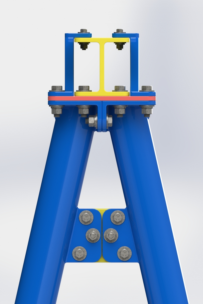 用SolidWorks软件设计一款逼真的门式起重机