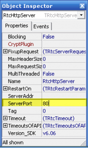 将RtcHttpServer的端口设置为80