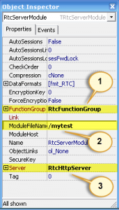 RtcServerModule属性