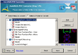 Convert DWG to PDF, DXF to PDF Converter