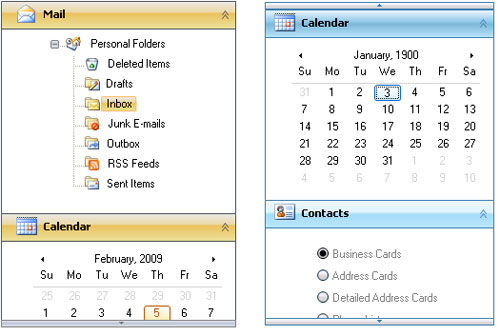 VIBlend ExplorerBar control for Windows Forms