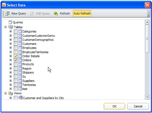 Stimulsoft Reports.Wpf，报表检测器，数据源，订单，修复报表