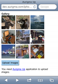 iPhone,Safari,aurigma,Aurigma Up,上传照片
